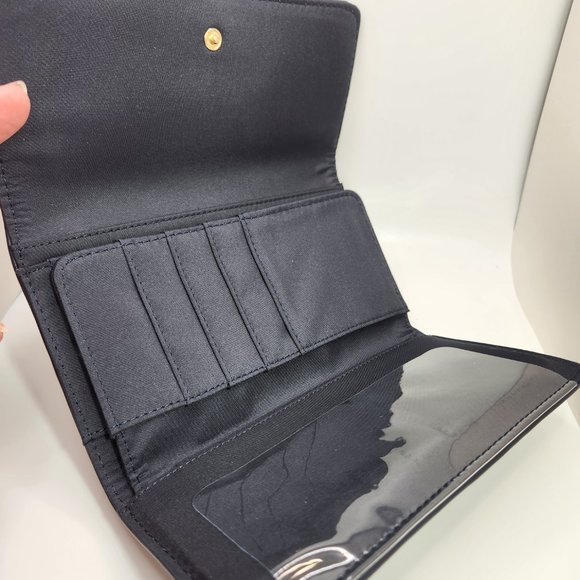 Tommy Hilfiger Genuine Leather Wallet, Navy Blue - New with Tags - Picture 8 of 10